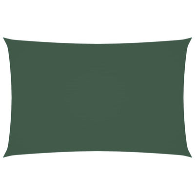 Tummanvihreä aurinkopurje oxford-kangas suorakaide Larisia 2x4,5 m