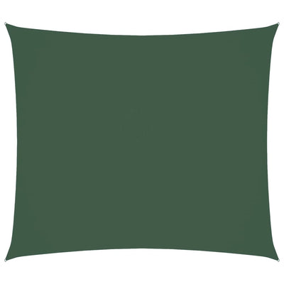 Tummanvihreä aurinkopurje oxford-kangas suorakaide Larisia 2,5x3 m