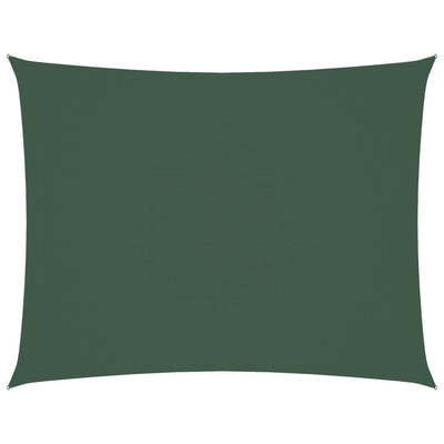Tummanvihreä aurinkopurje oxford-kangas suorakaide Larisia 2,5x4 m