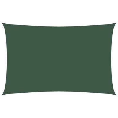 Tummanvihreä aurinkopurje oxford-kangas suorakaide Larisia 2,5x5 m