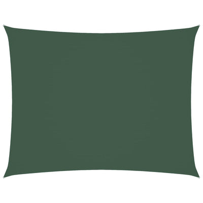 Tummanvihreä aurinkopurje oxford-kangas suorakaide Larisia 3x4 m