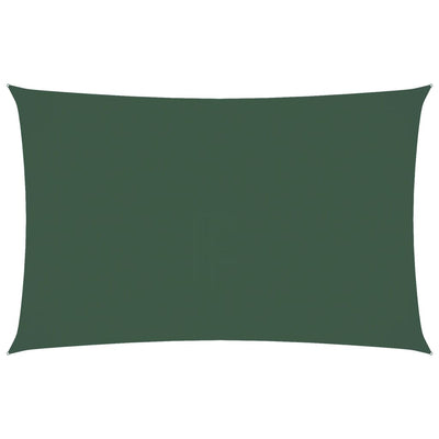 Tummanvihreä aurinkopurje oxford-kangas suorakaide Larisia 5x8 m