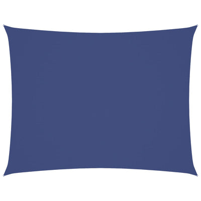 Sininen aurinkopurje oxford-kangas suorakaide Larisia 3x4 m