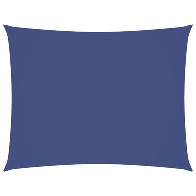 Sininen aurinkopurje oxford-kangas suorakaide Larisia 3x4,5 m