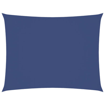 Sininen aurinkopurje oxford-kangas suorakaide Larisia 3x6 m