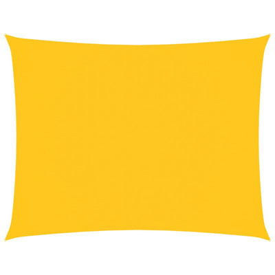 Keltainen aurinkopurje oxford-kangas suorakaide Larisia 2x3,5 m