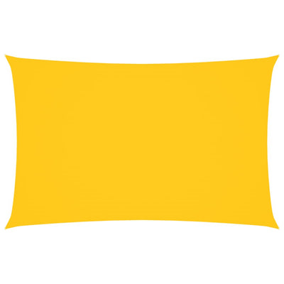 Keltainen aurinkopurje oxford-kangas suorakaide Larisia 2x4,5 m