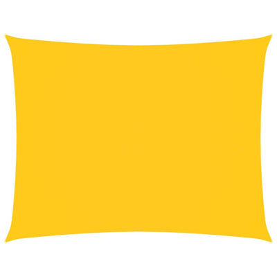 Keltainen aurinkopurje oxford-kangas suorakaide Larisia 2,5x3,5 m