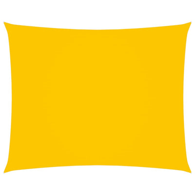 Keltainen aurinkopurje oxford-kangas suorakaide Larisia 3x4 m