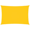 Keltainen aurinkopurje oxford-kangas suorakaide Larisia 3x5 m