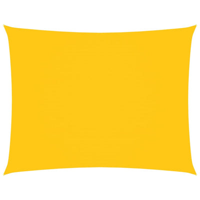 Keltainen aurinkopurje oxford-kangas suorakaide Larisia 3,5x4,5 m
