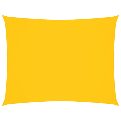 Keltainen aurinkopurje oxford-kangas suorakaide Larisia 4x5 m