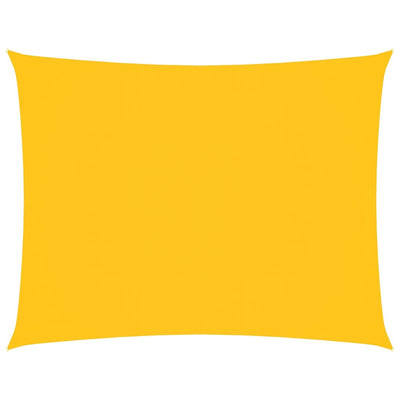 Keltainen aurinkopurje oxford-kangas suorakaide Larisia 4x6 m