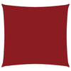 Punainen aurinkopurje oxford-kangas neliö Wallington 3x3 m
