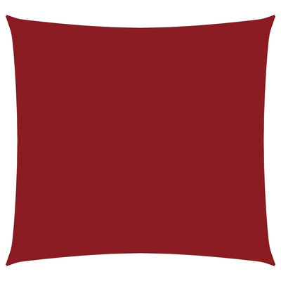 Punainen aurinkopurje oxford-kangas Wallington 6x6 m