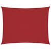 Punainen aurinkopurje oxford-kangas suorakaide Larisia 2,5x4 m