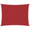 Punainen aurinkopurje oxford-kangas suorakaide Larisia 3x4,5 m