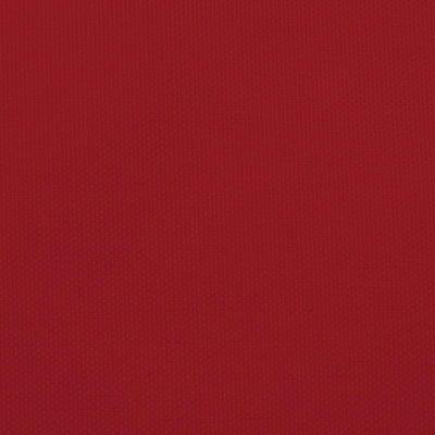 Punainen aurinkopurje oxford-kangas suorakaide Larisia 3,5x5 m