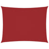 Punainen aurinkopurje oxford-kangas suorakaide Larisia 4x5 m
