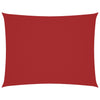 Punainen aurinkopurje oxford-kangas suorakaide Larisia 4x6 m