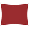 Punainen aurinkopurje oxford-kangas suorakaide Larisia 5x6 m