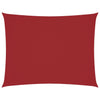 Punainen aurinkopurje oxford-kangas suorakaide Larisia 6x7 m