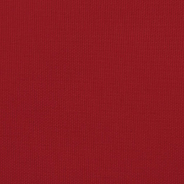 Aurinkopurje Oxford-kangas kolmio 2,5x2,5x3,5 m punainen