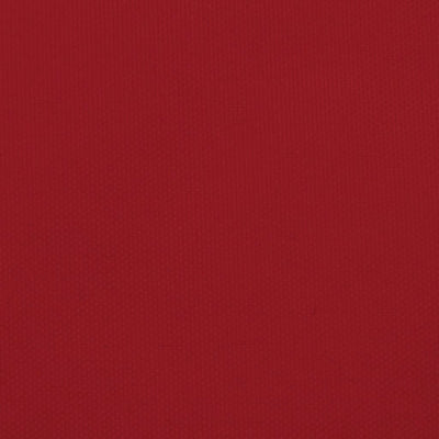 Punainen aurinkopurje oxford-kangas kolmio Nicalaie 3x4x5 m