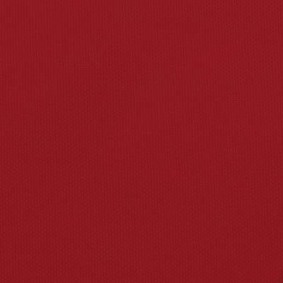 Punainen aurinkopurje oxford-kangas kolmio Nicalaie 4x4x4 m