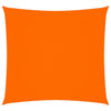 Aurinkopurje Oxford-kangas neliö 2,5x2,5 m oranssi