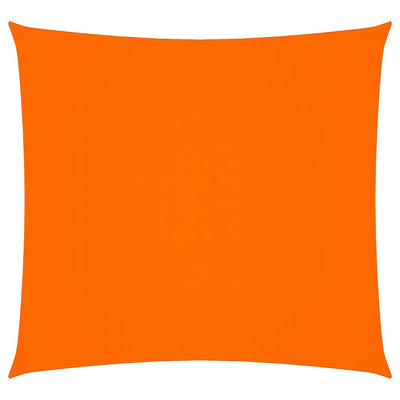 Aurinkopurje Oxford-kangas neliö 2,5x2,5 m oranssi