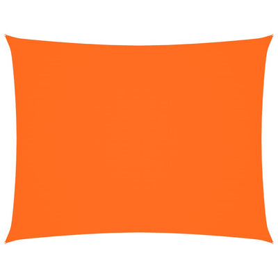 Aurinkopurje Oxford-kangas suorakaide 2,5x3,5 m oranssi