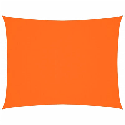 Oranssi aurinkopurje oxford-kangas suorakaide Larisia 2,5x4 m