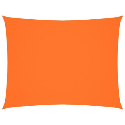 Oranssi aurinkopurje oxford-kangas suorakaide Larisia 3x4,5 m