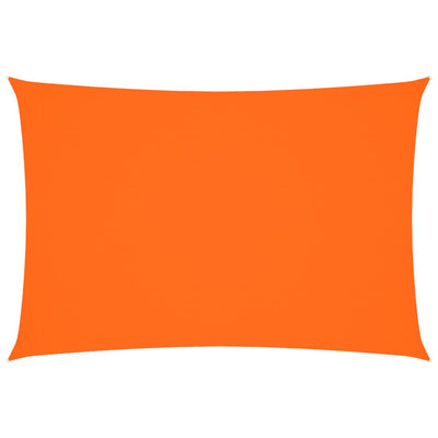 Oranssi aurinkopurje oxford-kangas suorakaide Larisia 3x5 m