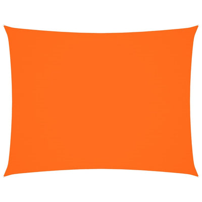 Oranssi aurinkopurje oxford-kangas suorakaide Larisia 3x6 m