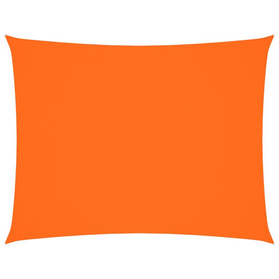 Oranssi aurinkopurje oxford-kangas suorakaide Larisia 3,5x5 m