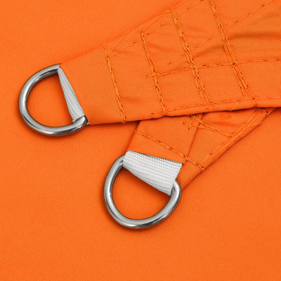 Oranssi aurinkopurje oxford-kangas suorakaide Larisia 3,5x5 m