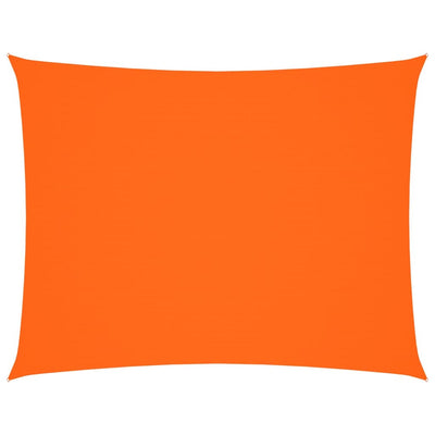 Oranssi aurinkopurje oxford-kangas suorakaide Larisia 4x5 m