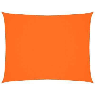 Oranssi aurinkopurje oxford-kangas suorakaide Larisia 4x6 m