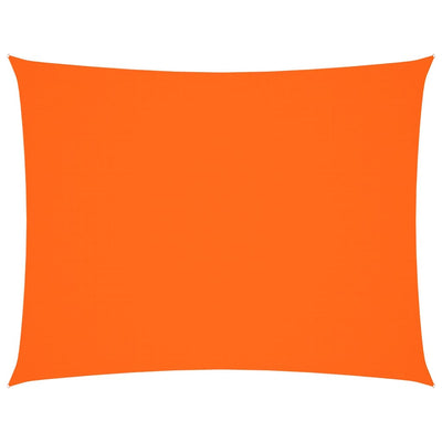 Aurinkopurje Oxford-kangas suorakaide 5x7 m oranssi