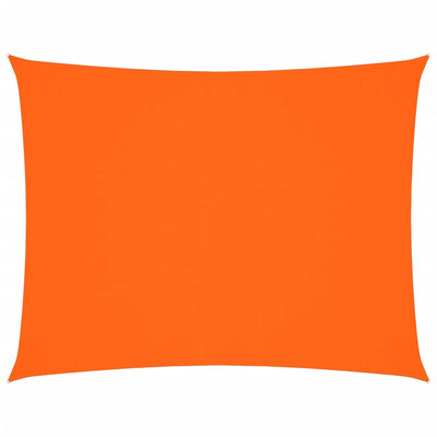 Oranssi aurinkopurje oxford-kangas suorakaide Larisia 6x7 m