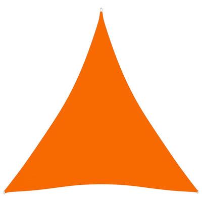 Aurinkopurje Oxford-kangas kolmio 3,6x3,6x3,6 m oranssi