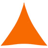Oranssi aurinkopurje oxford-kangas kolmio Nicalaie 3,6x3,6x3,6 m