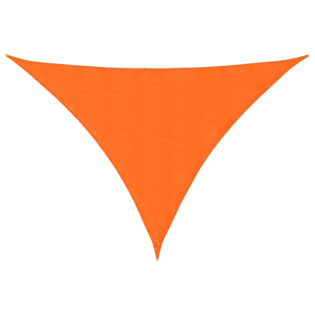 Aurinkopurje Oxford-kangas kolmio 3,5x3,5x4,9 m oranssi