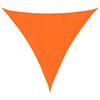 Aurinkopurje Oxford-kangas kolmio 4,5x4,5x4,5 m oranssi