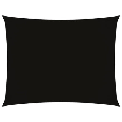 Musta aurinkopurje oxford-kangas suorakaide Larisia 2,5x3,5 m