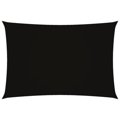 Musta aurinkopurje oxford-kangas suorakaide Larisia 2,5x4,5 m