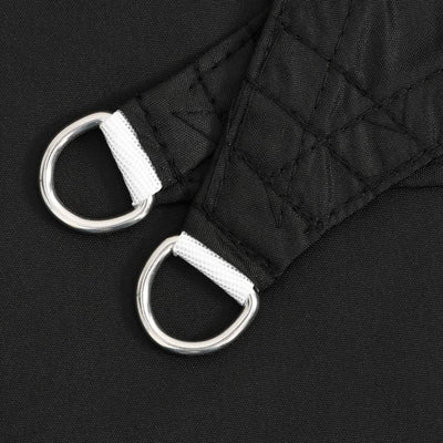 Musta aurinkopurje oxford-kangas suorakaide Larisia 3x4 m