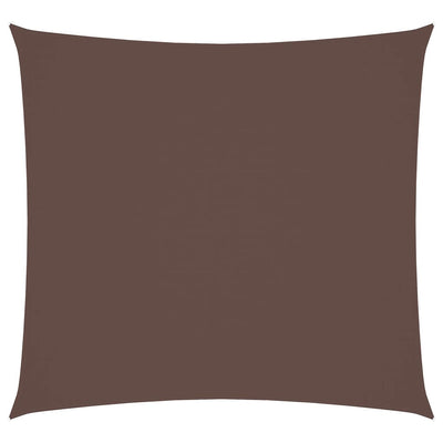 Aurinkopurje Oxford-kangas neliö 3,6x3,6 m ruskea